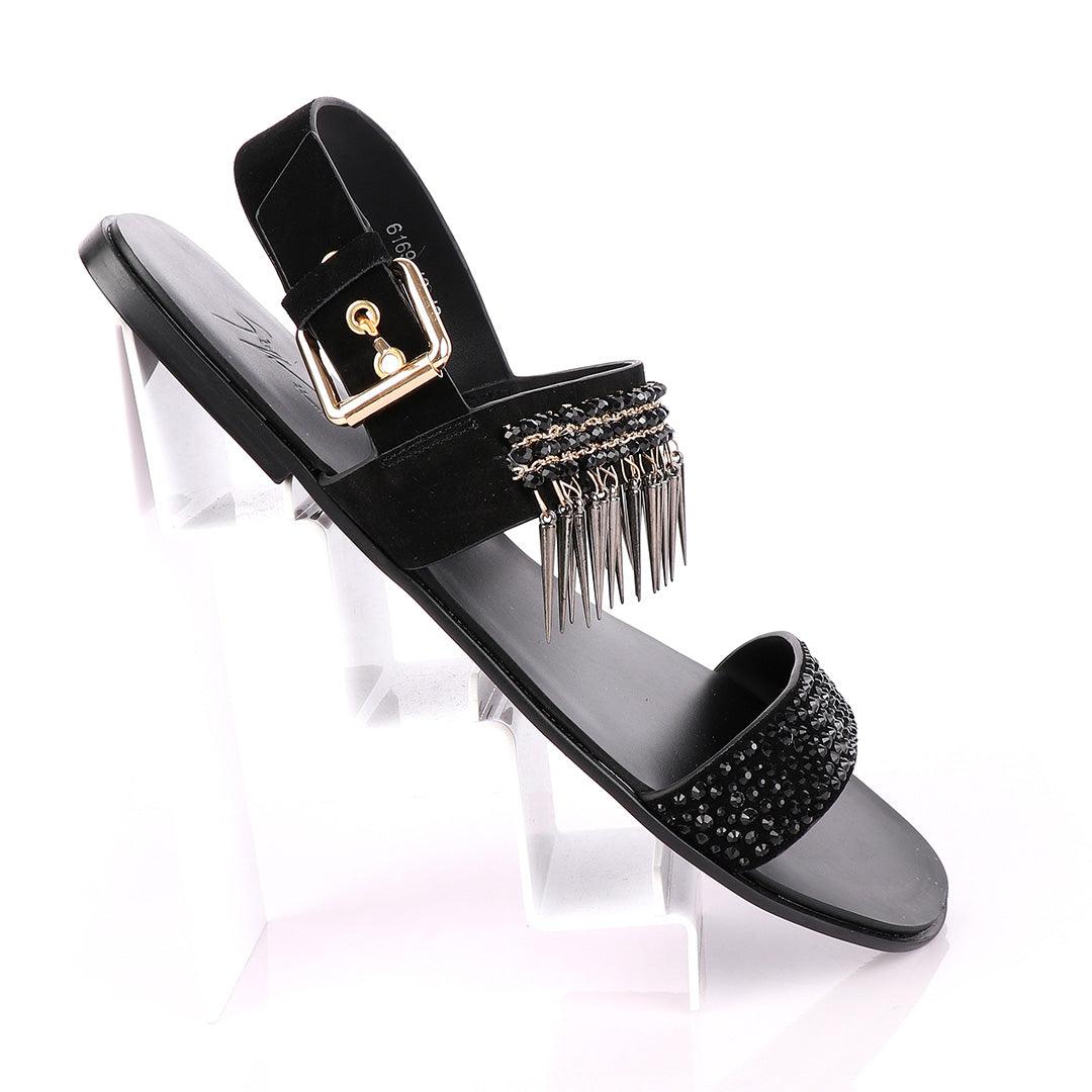 Giuseppe Zanotti Spacey spike tassel Sandal - Obeezi