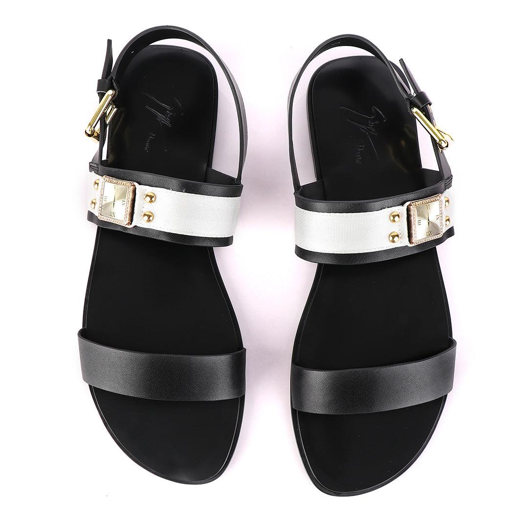 Giuseppe Zanotti Watch Strap Leather Sandal - Obeezi