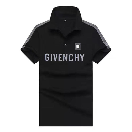 Giv Signature Undercollar Fit Polo-Black - Obeezi.com