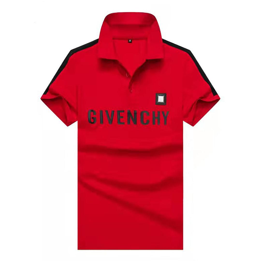 Giv Signature Undercollar Fit Polo-Red - Obeezi.com