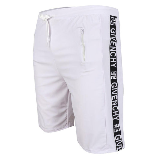 Givenchy Side Zip Pocket Plain Beach Shorts - Obeezi
