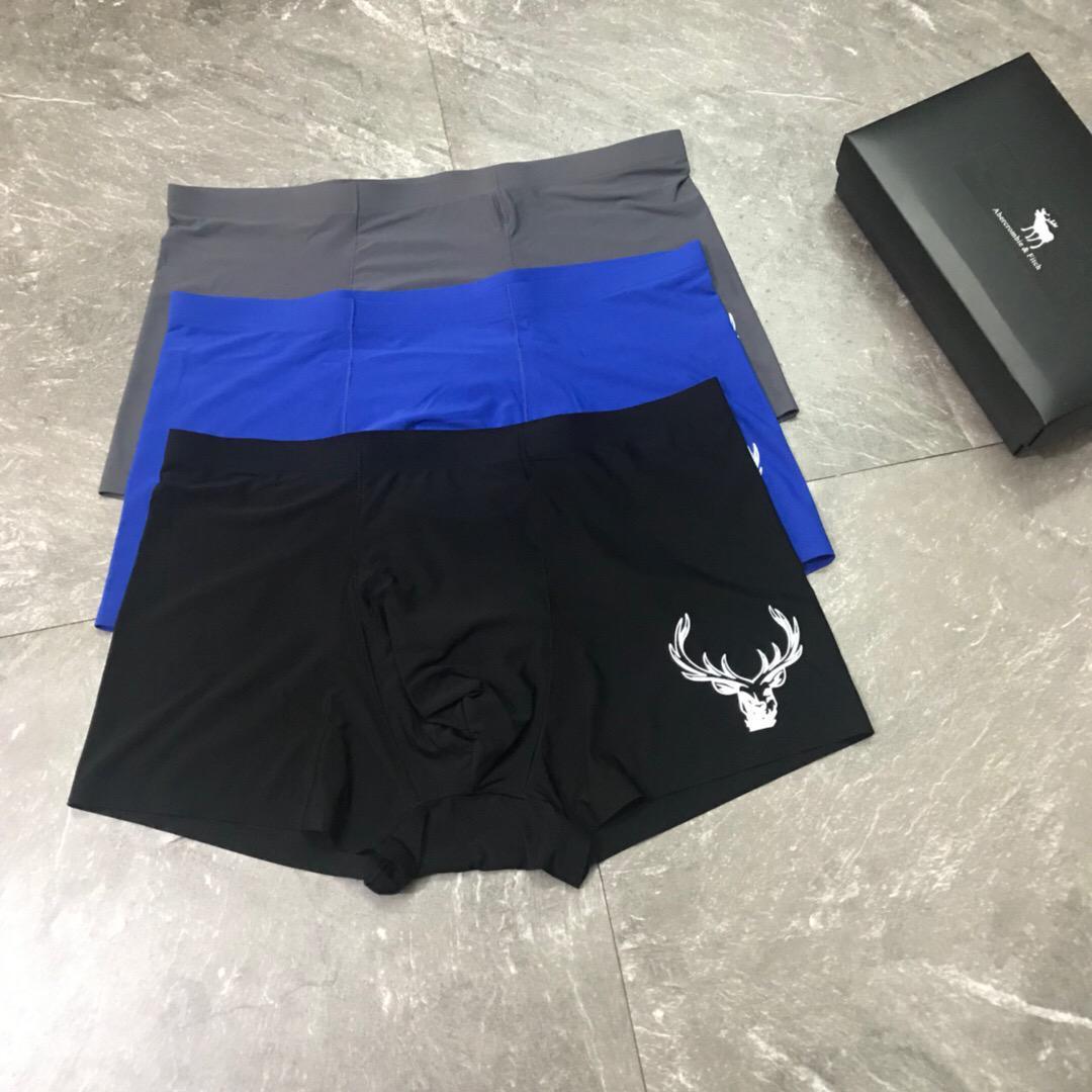 Got 3 In 1 Comfortable Body-Suited Blue, Grey And Black Men's Boxers - Obeezi.com