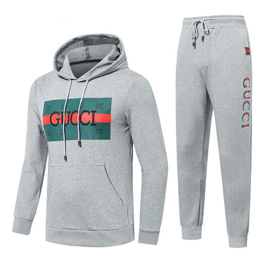 Gu Quality Ash Front Design Cotton Tracksuits - Obeezi.com