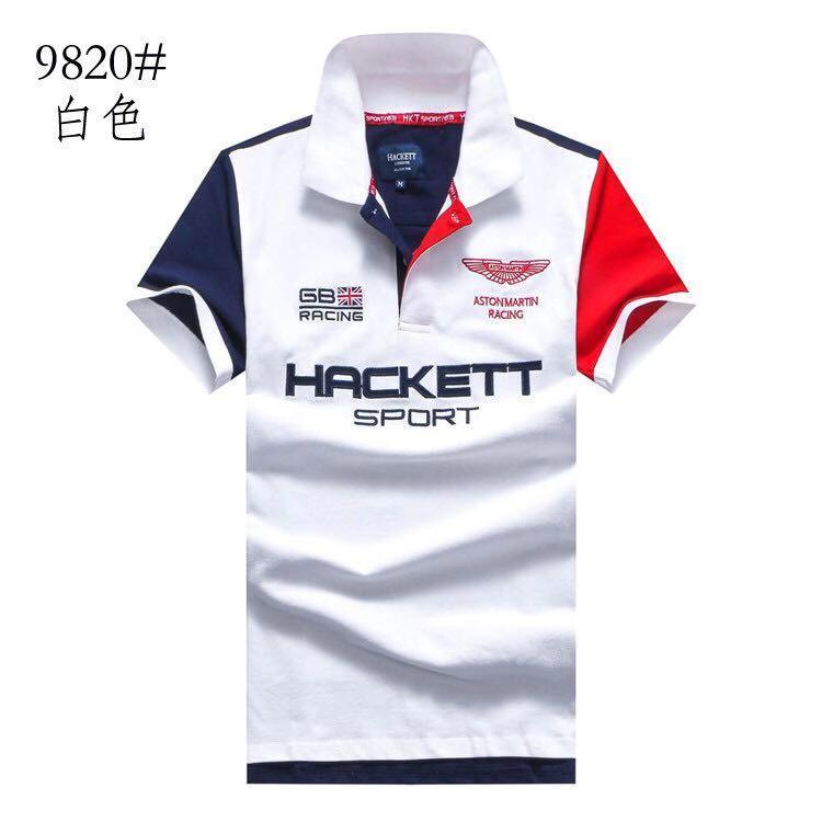Hacket London Aston Martin Racing Polo Shirt- White - Obeezi