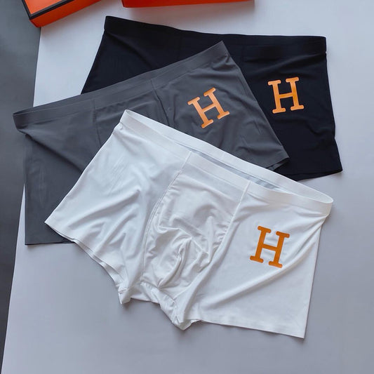 Herm 3 Packs Stretch Organic Cotton Boxers - Obeezi.com