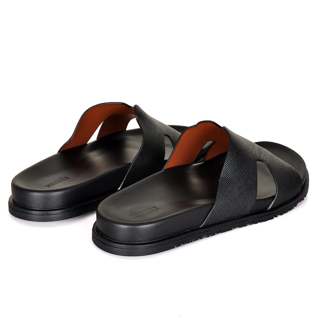 Herm Lightweight Comfort All Seasons Trendy Slippers-Black - Obeezi.com