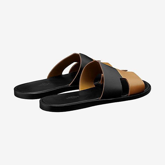 Hermes Epsom Bi Color Izmir Mens Sandals - Obeezi