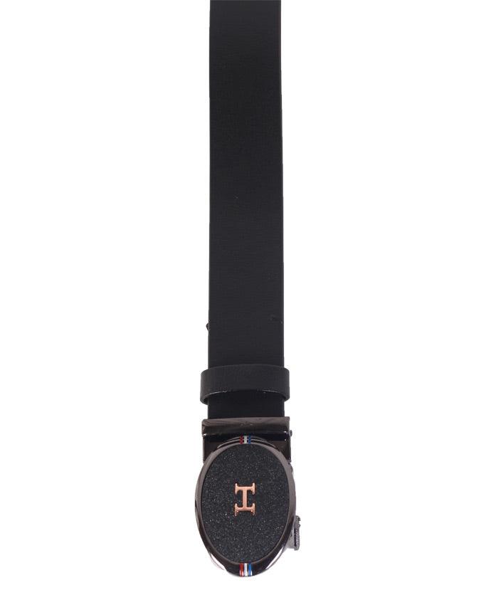 Hermes paris men's Leather belt- black - Obeezi.com