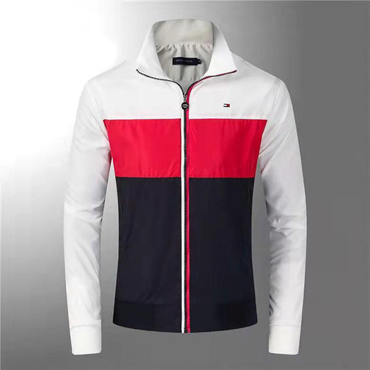 HF Custom Fit Logo Designed Multi Coloured Jacket - Obeezi.com