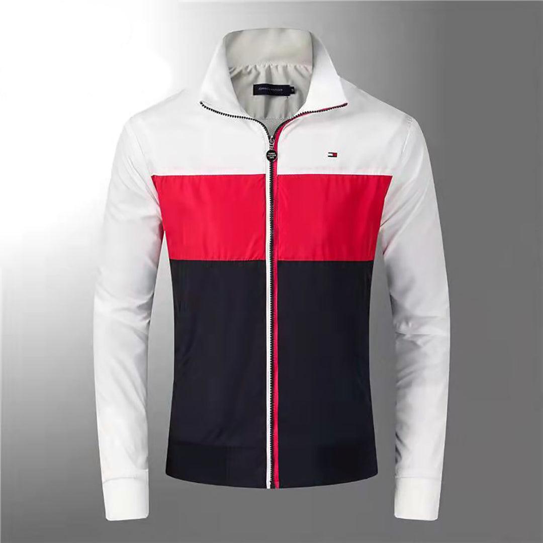 HF Custom Fit Logo Designed Multi Coloured Jacket - Obeezi.com