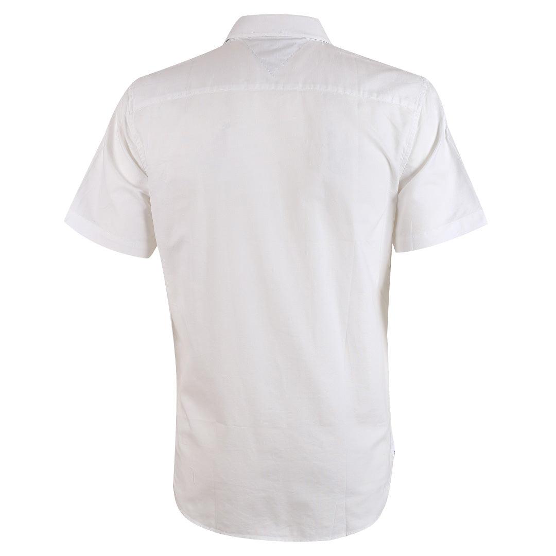 HIF Camp Collar Short Sleeve Shirt- White - Obeezi.com