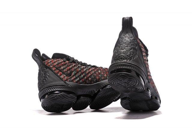 High-enD LeBron 16 Black/Multi-Color Men's Sneakers - Obeezi