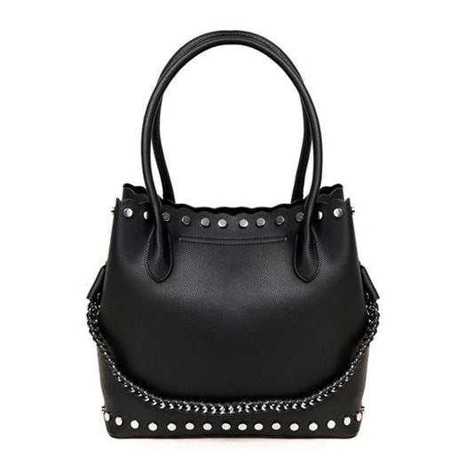 High Quality Round Shape Women Leather Brown 2 In 1 Sets Fashion Style handbag - Obeezi.com