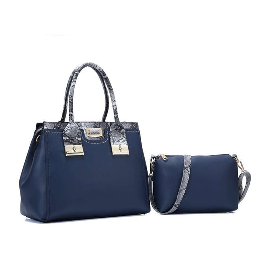 High Quality Women's Leather With Inner Blue HandBag - Obeezi.com