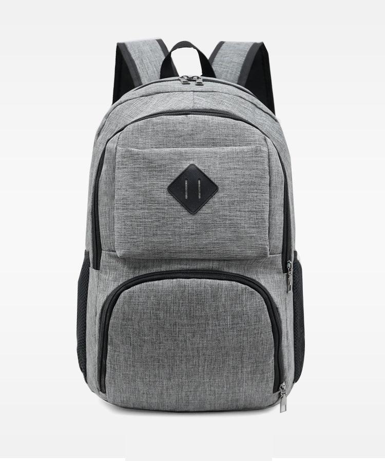 Hiking Canvas Large Capacity Backpack- Blue - Obeezi.com