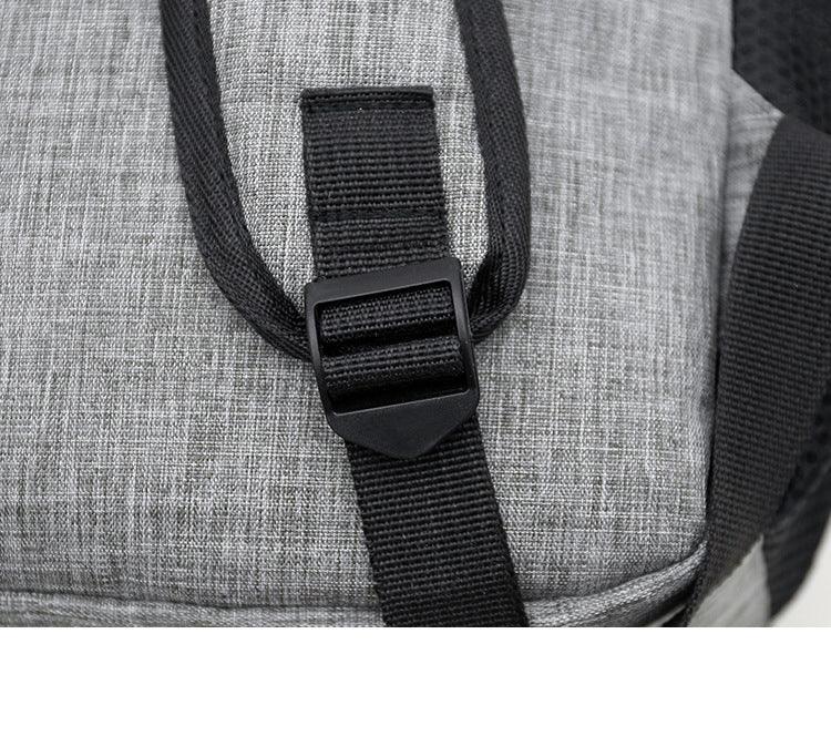 Hiking Canvas Large Capacity Backpack- Blue - Obeezi.com