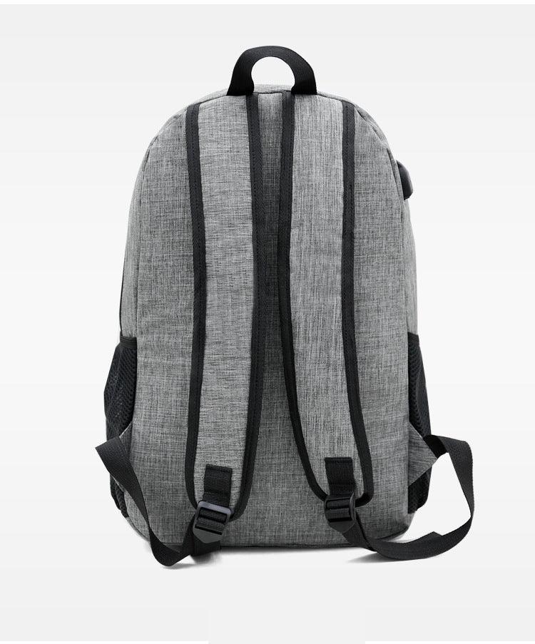 Hiking Canvas Large Capacity Backpack- Grey - Obeezi.com