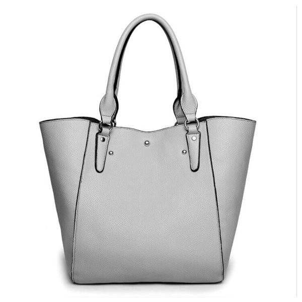 HoldAll With Detachable Inner Bag and Long Strap Shoulder Handbag-Grey - Obeezi.com