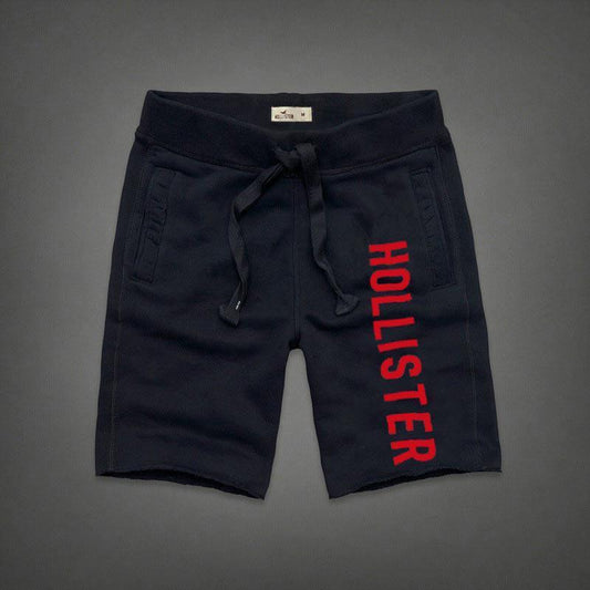 Holisters Classic Men's Jogger Navy Blue With Red Short - Obeezi