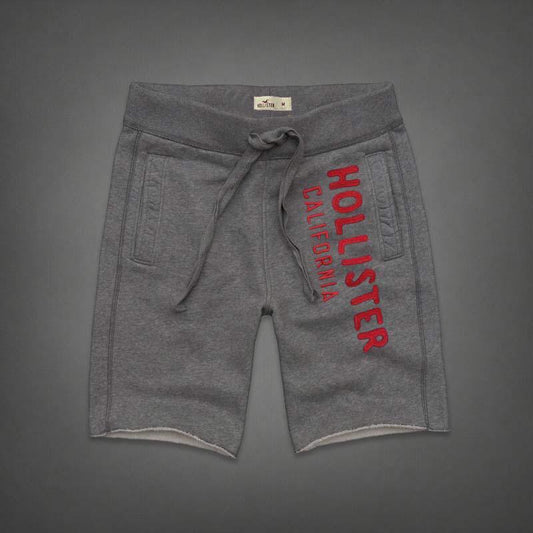 Hollister California Men's Short Grey Designer - Obeezi