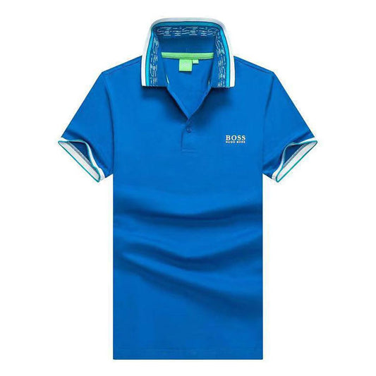 HUG Paddy Men's Slim Fit Polo - Blue - Obeezi.com