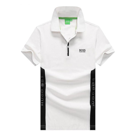 HUG Paddy Men's Slim Fit Polo- White - Obeezi.com
