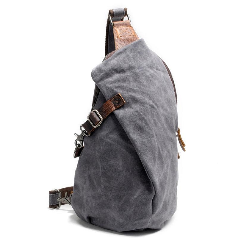 Hunting Design Sling Back Bag-Grey - Obeezi.com