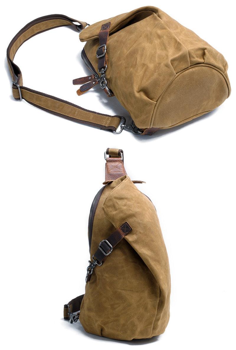 Hunting Design Sling Back Bag-Grey - Obeezi.com