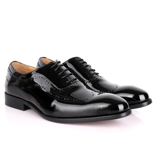 J.M Weston Wetlips Premium Oxford -Black - Obeezi.com