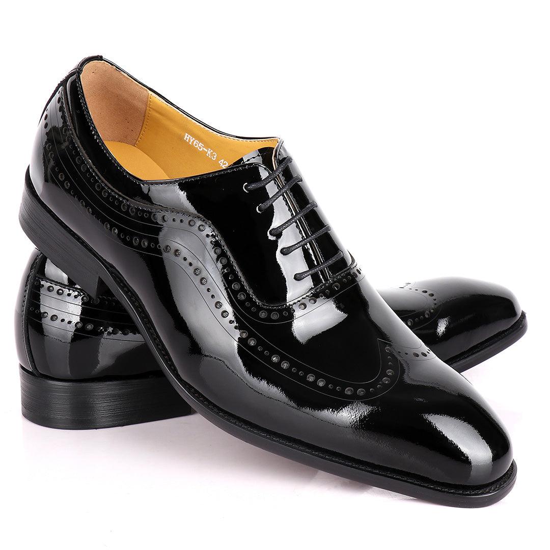 J.M Weston Wetlips Premium Oxford -Black - Obeezi.com