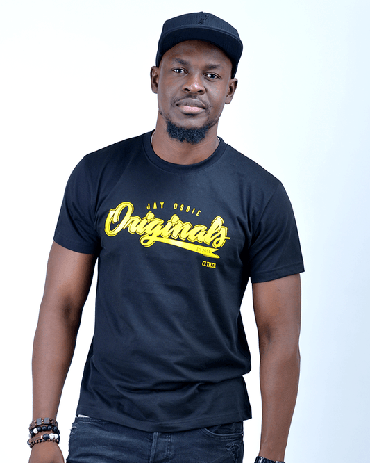 Jay Osbie Originals T-Shirt - Black - Obeezi