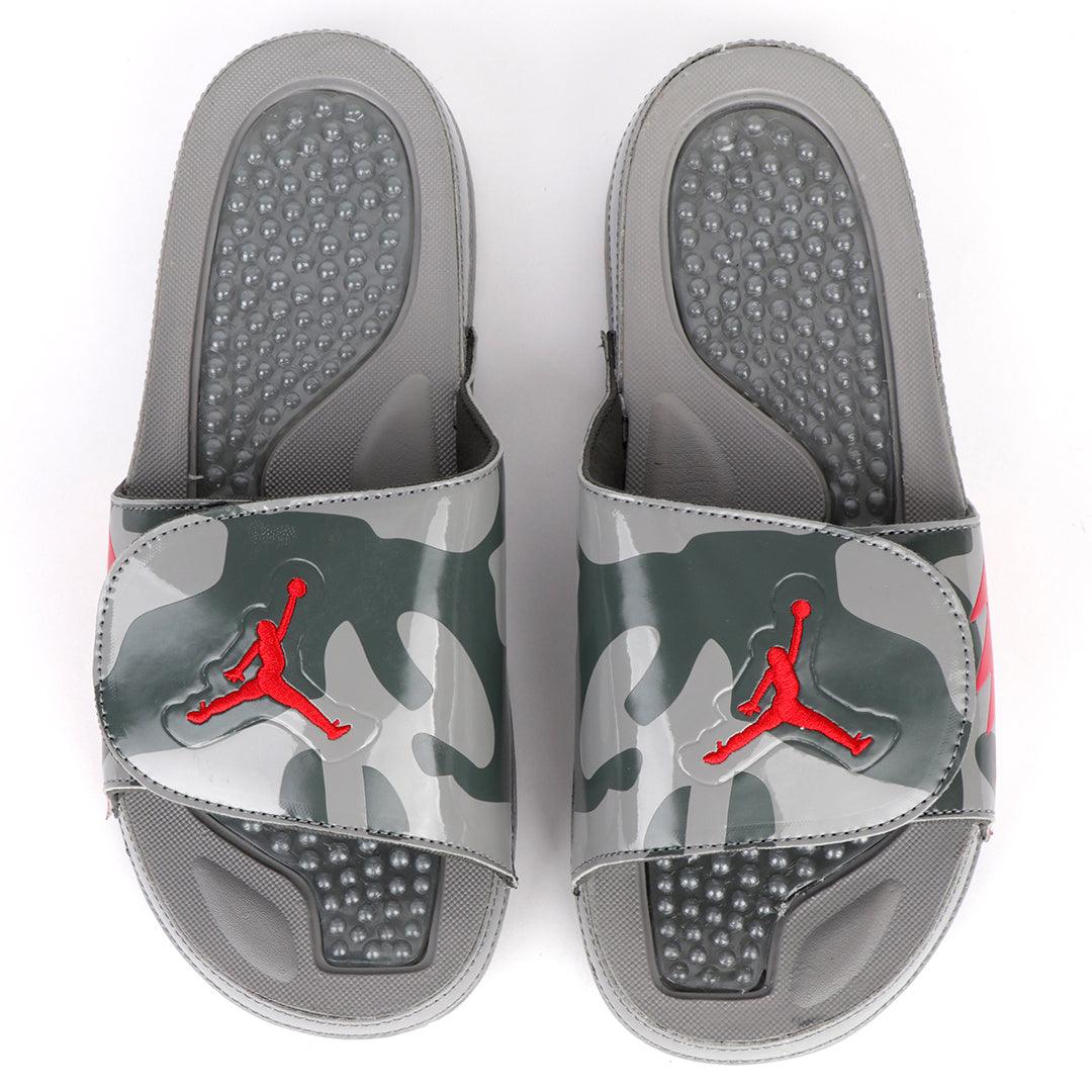 JD Hydro VRetro Grey Camo Men's Slide - Obeezi.com