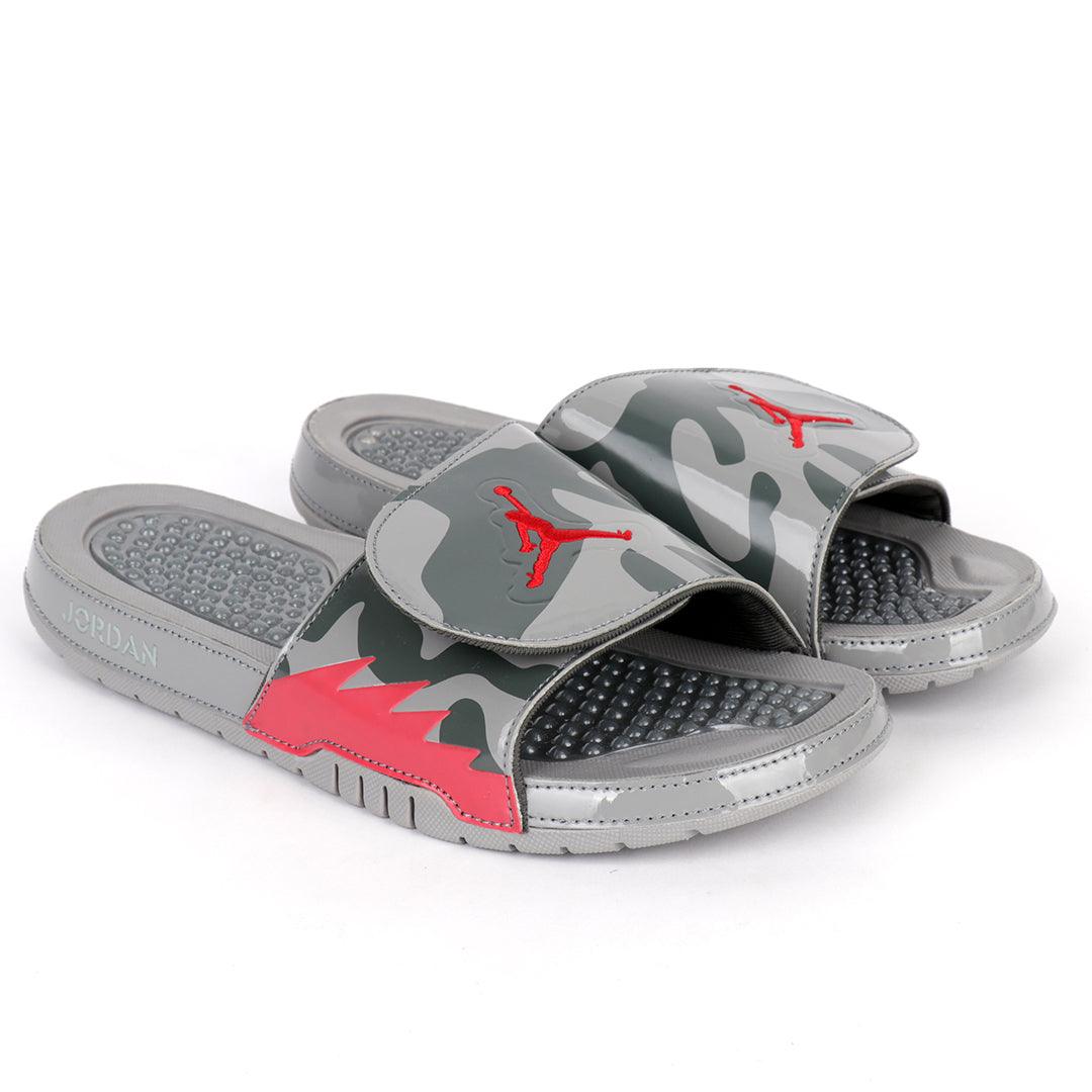 JD Hydro VRetro Grey Camo Men's Slide - Obeezi.com