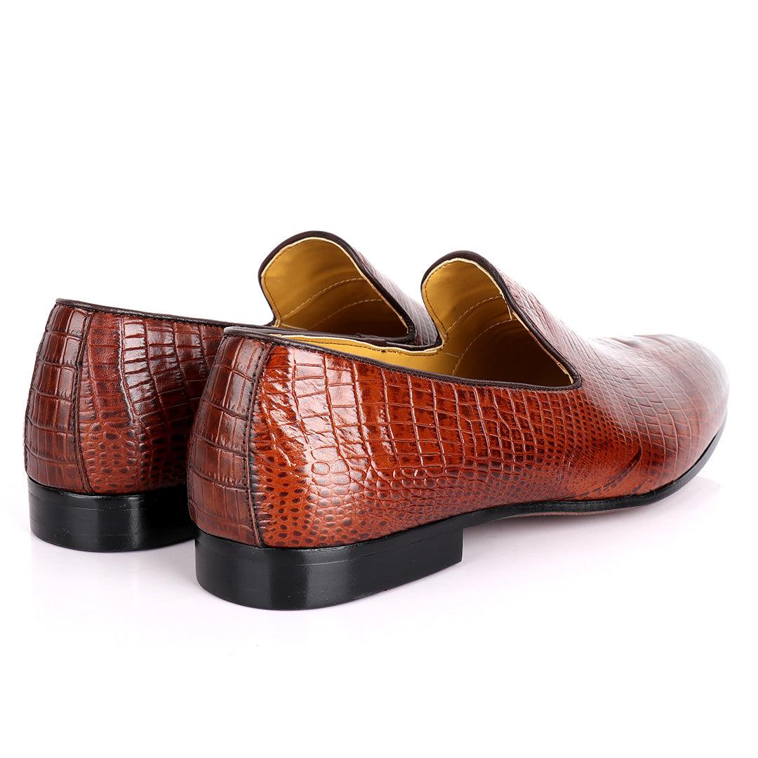 JM Weston Full Crocodile leather Designed Shoe - Obeezi.com