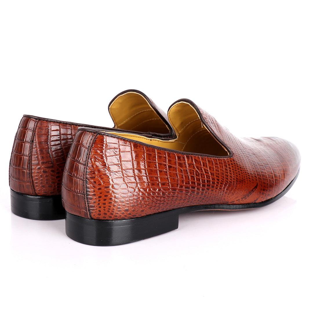 JM Weston Full Crocodile leather Designed Shoe - Obeezi.com