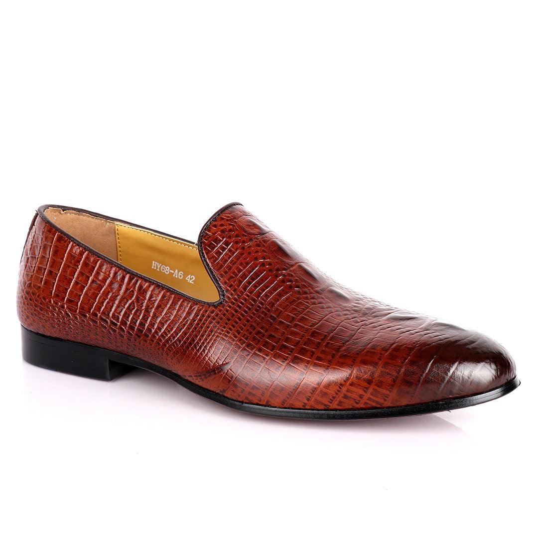 JM Weston Full Crocodile leather Designed Shoe - Obeezi.com