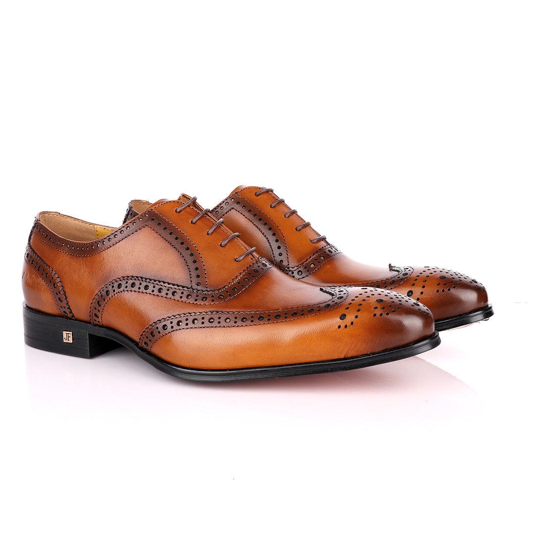John Foster Brown Oxford Brogues. - Obeezi