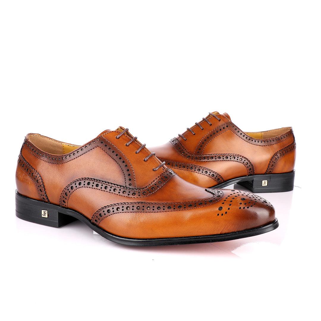 John Foster Brown Oxford Brogues. - Obeezi