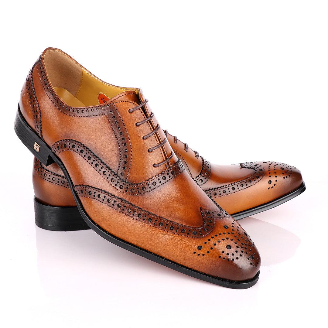 John Foster Brown Oxford Brogues. - Obeezi