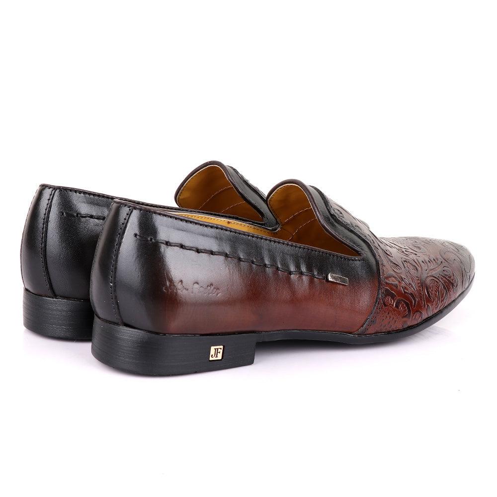 John Foster Classic Brown Leather Shoe - Obeezi