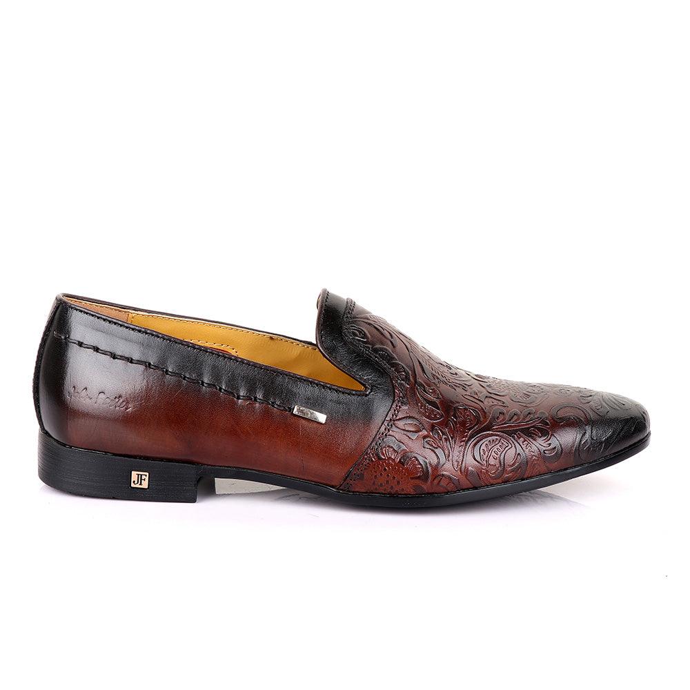 John Foster Classic Brown Leather Shoe - Obeezi