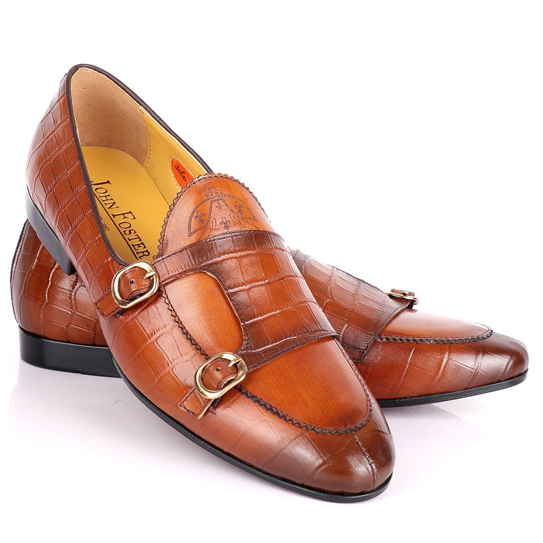 John Foster Double Monk Formal Shoes - Obeezi.com