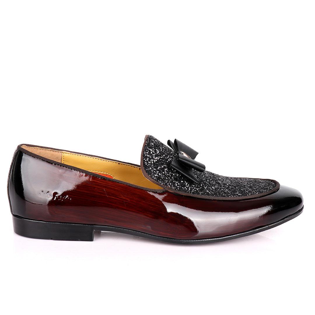 John Foster Stoned Wetlips & Half Stoned Designed Men's shoes - Obeezi.com