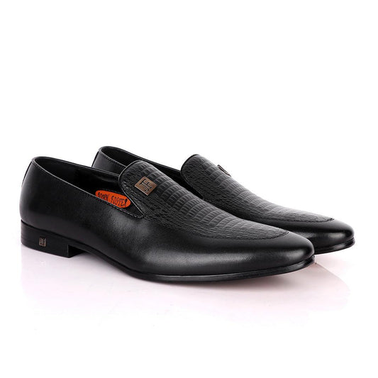 John Foster Vero Cudio Designer Leather-Black - Obeezi