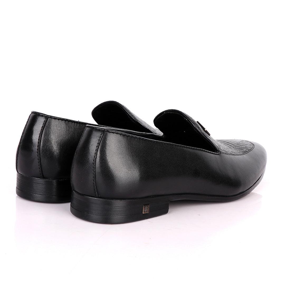 John Foster Vero Cudio Designer Leather-Black - Obeezi