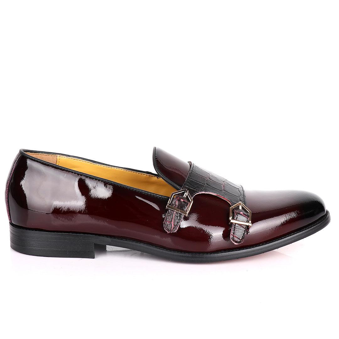 John Medson Double monk Plain Design Men's Shoe - Obeezi.com