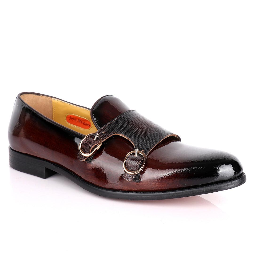 John Mendon Daytonaline Monk straps Leather Designed - Obeezi.com