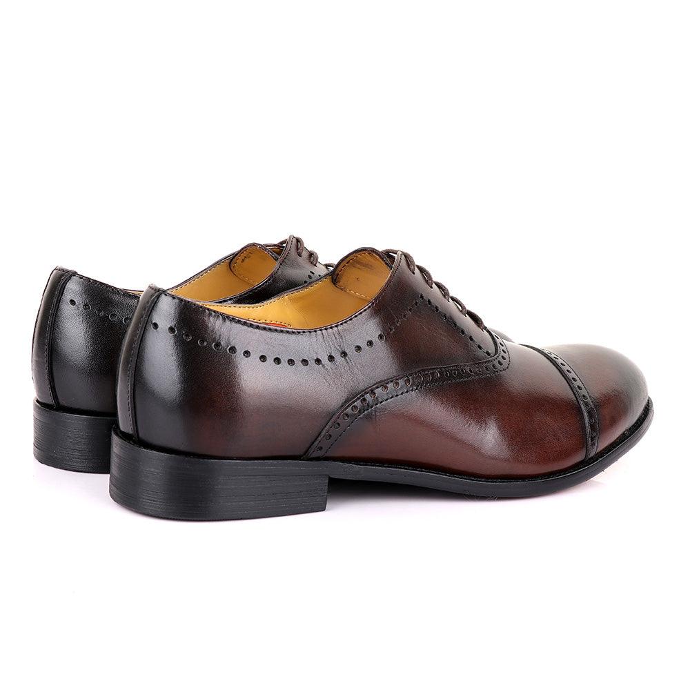 John Mendson Oxford Classic Coffee Shoe - Obeezi