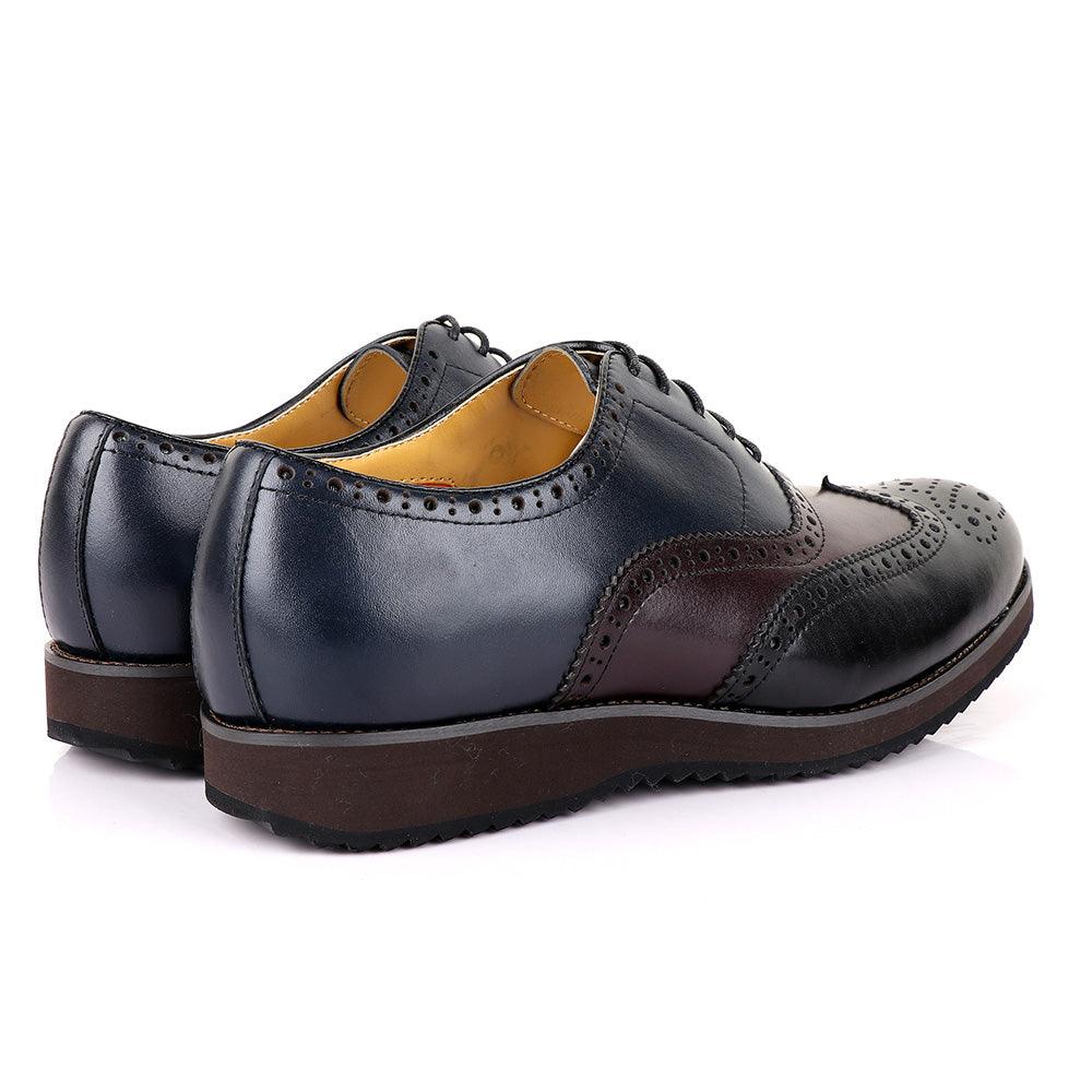 John Mendson Welted Classic Blue Shoe - Obeezi
