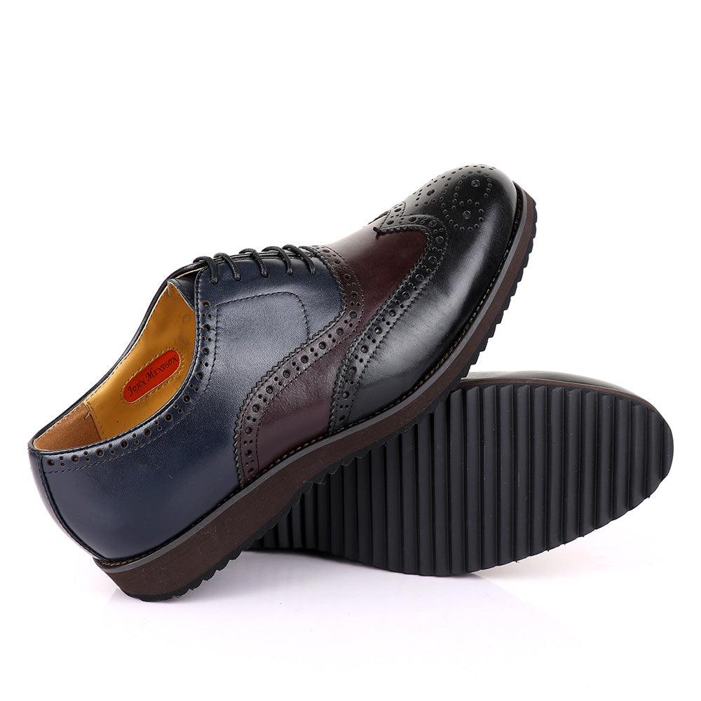 John Mendson Welted Classic Blue Shoe - Obeezi